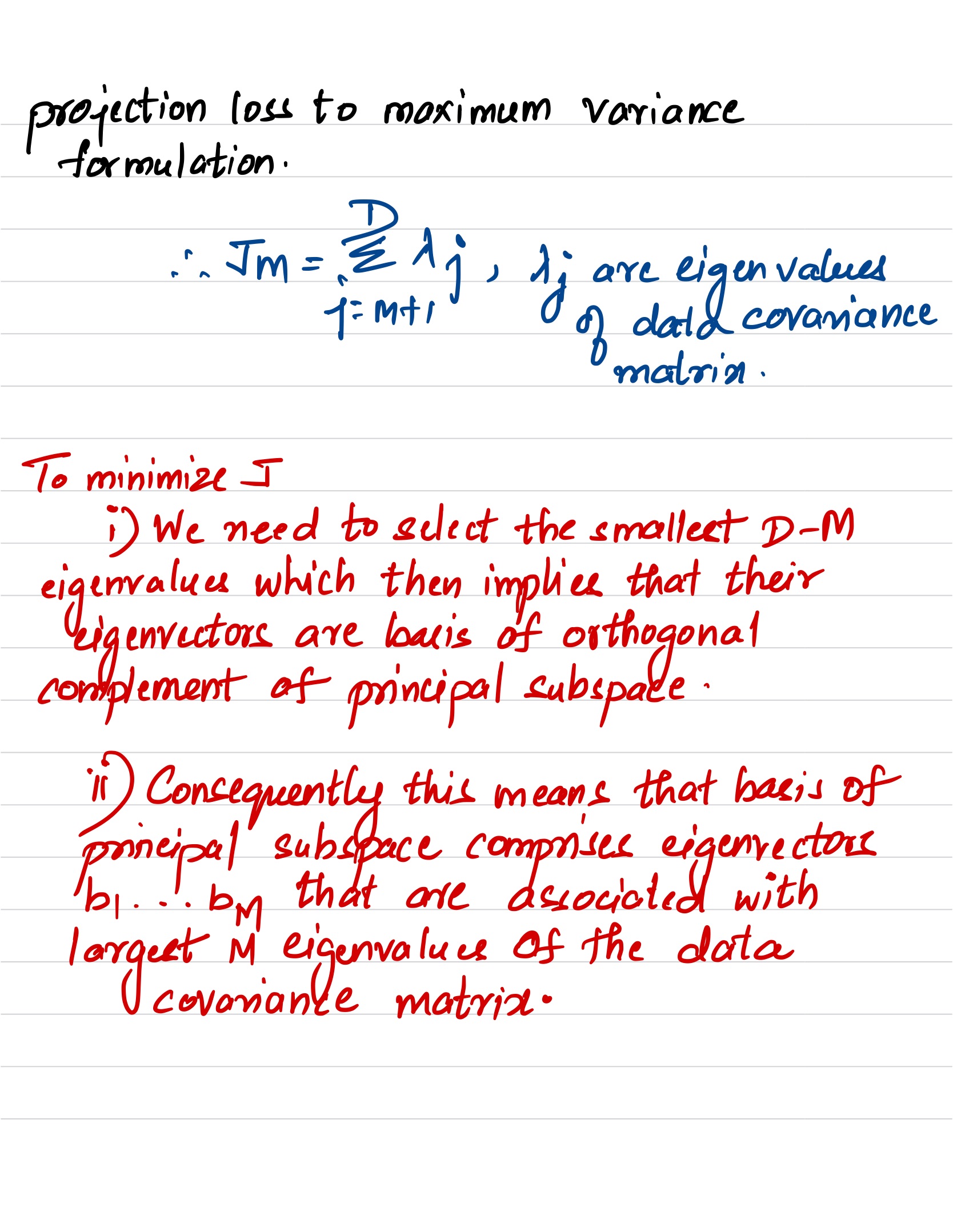 Orthogonal Projection 1D