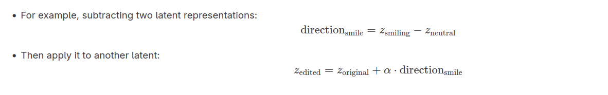 Latent Space Moving